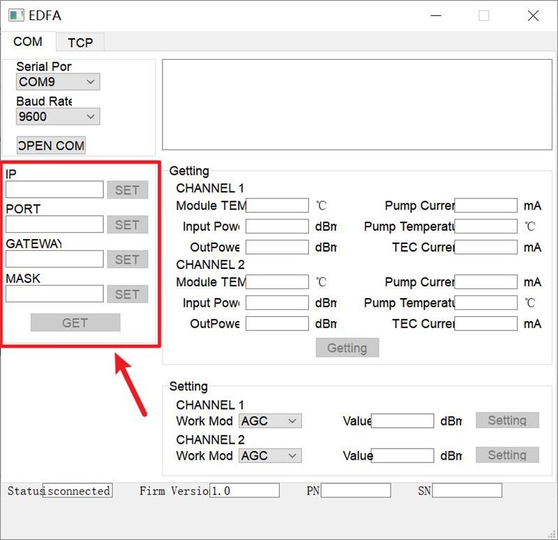 DWDM EDFA Optical Amplifier