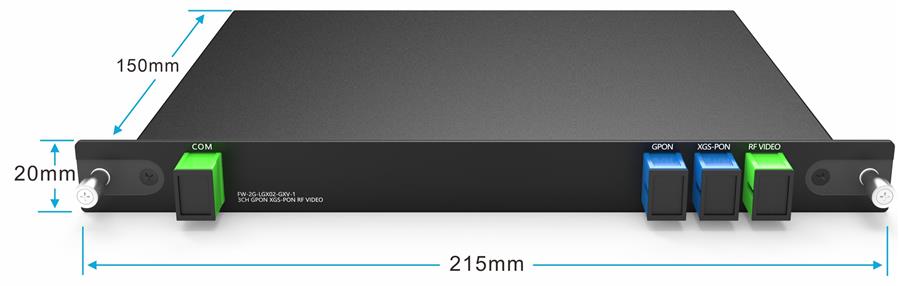 3CH WDM GPON XGS-PON