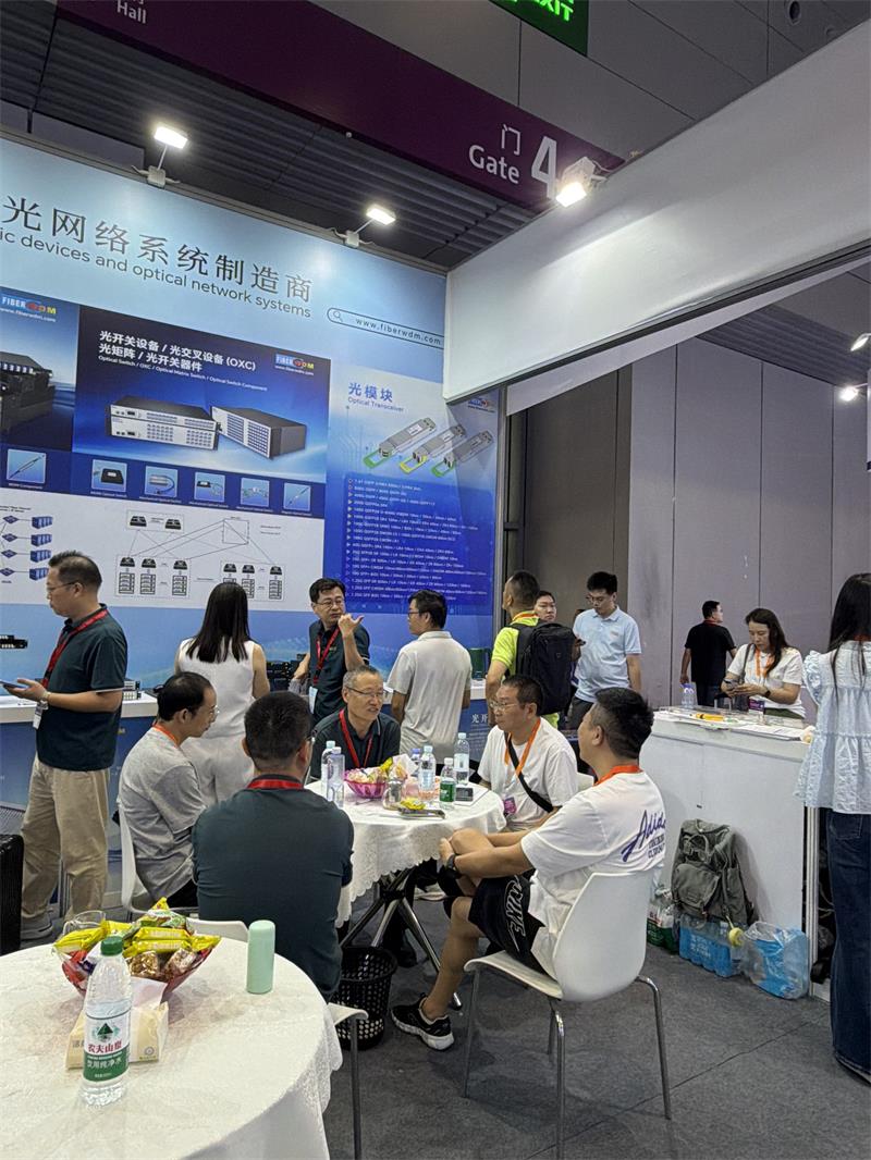 FiberWDM team at booth 9A92