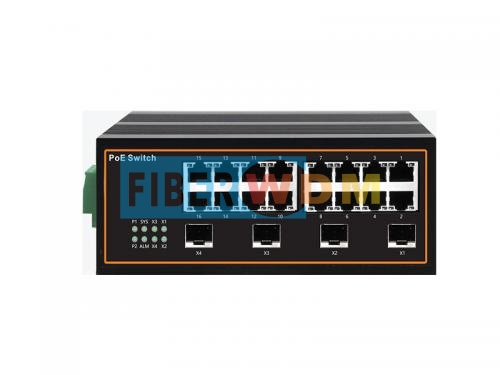  4-Optical 16-Electric Ethernet Gigabit Industrial Switch FW1016GS-4F 