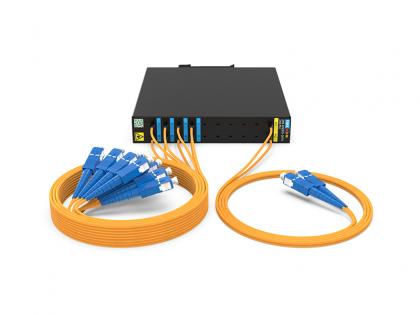 PLC 2.0MM 1.0M Fiber DIN Mounting Box