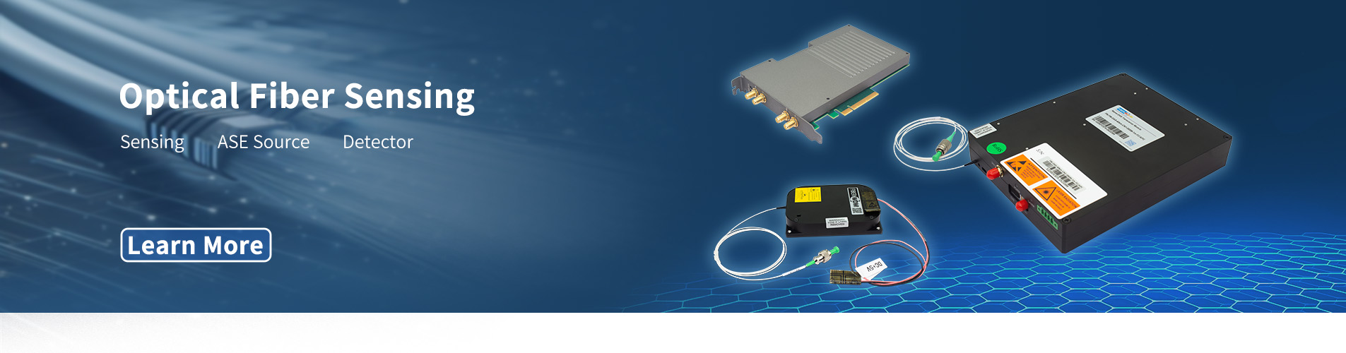 Fuente de luz ASE de banda C