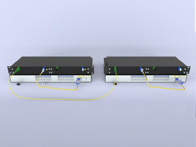 Convertidor de fibra dual a fibra única de 100 G